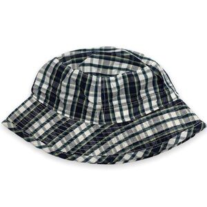 VINTAGE Gymboree Gymsport Plaid Bucket Hat Small 2-3 yrs. 1998